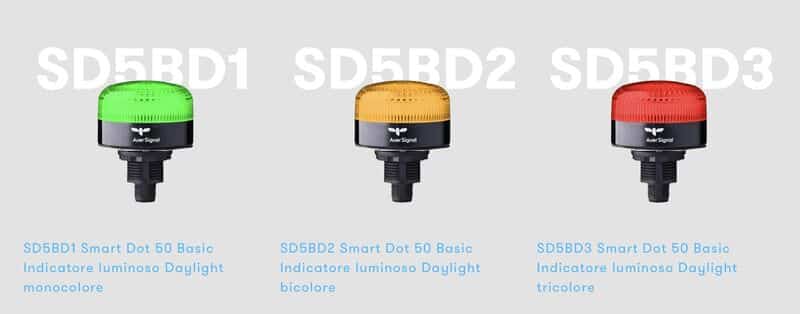 Smart Dot 50 Daylight: segnalazione visibile anche in piena luce
